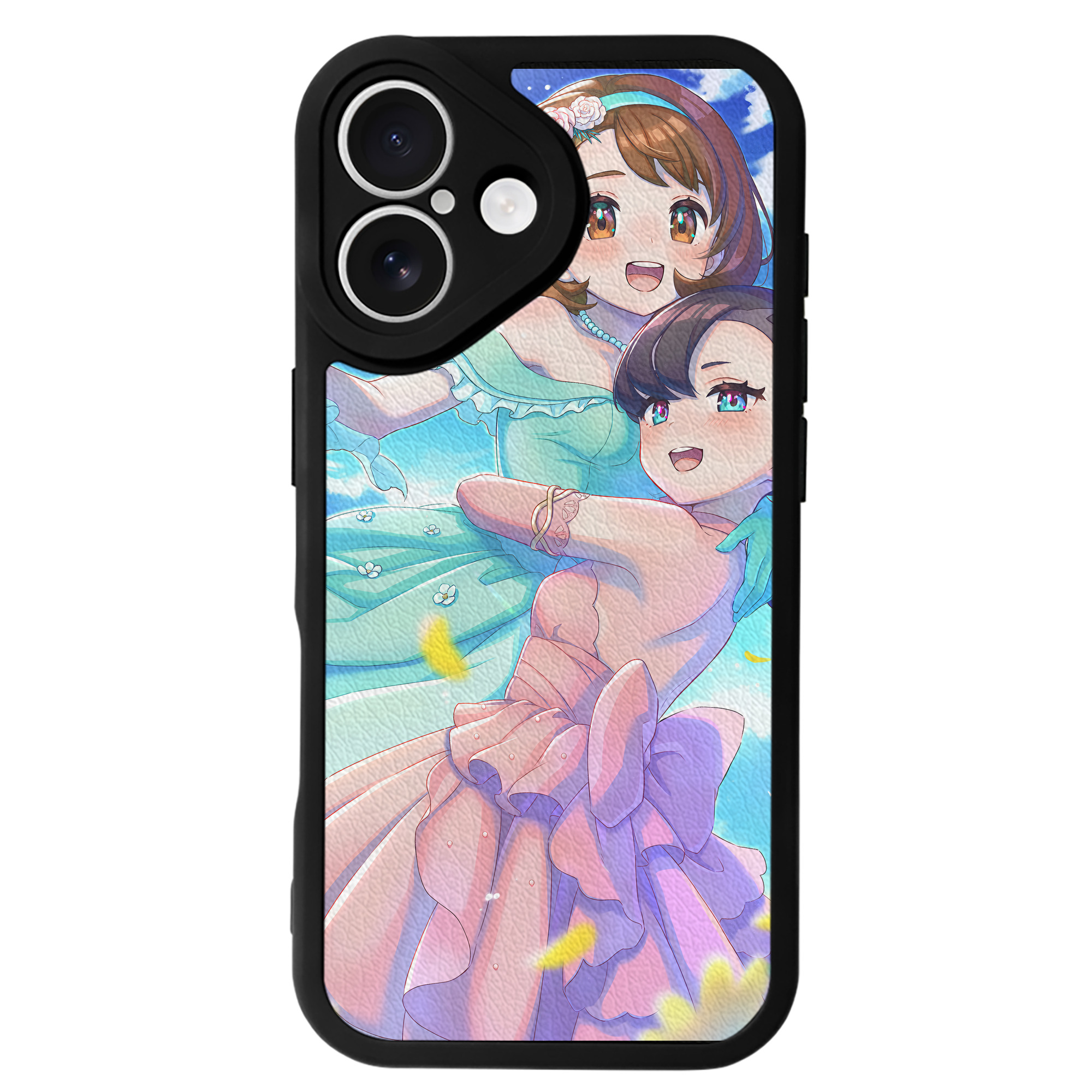 （画像用） ポケットモンスター Pokémon 【iPhone 16シリーズ対応】シリコンスマホケース（レザー調） 材質：シリコン